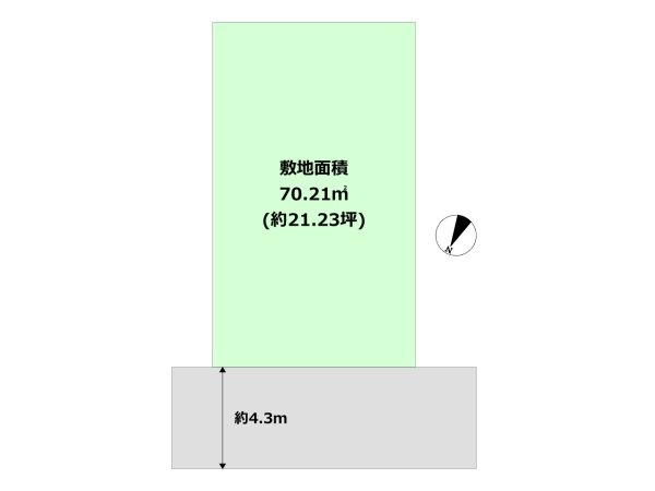 川西市東久代2丁目売り土地