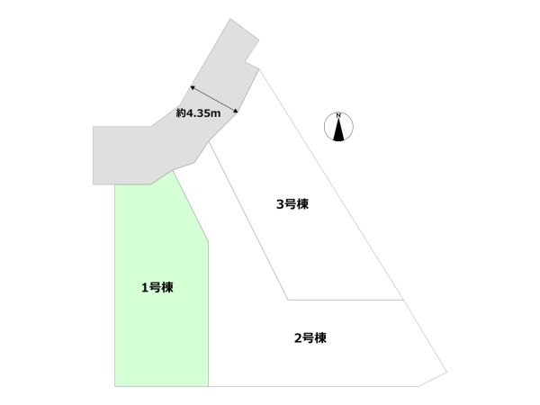 豊中市春日町3期　全3区画