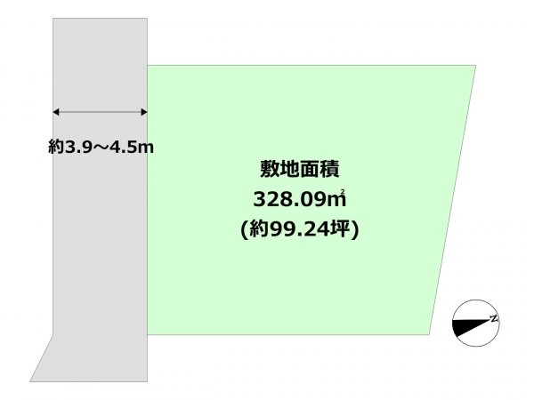 芦屋市三条町売り土地