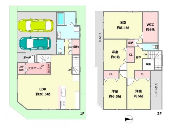 神戸市東灘区岡本５丁目の土地