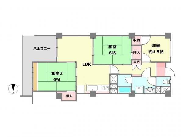 芦屋パレスハイツ北館