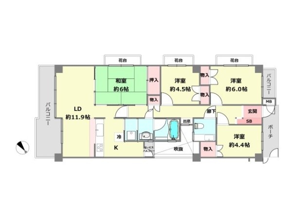 コート芦屋朝日ヶ丘４号棟