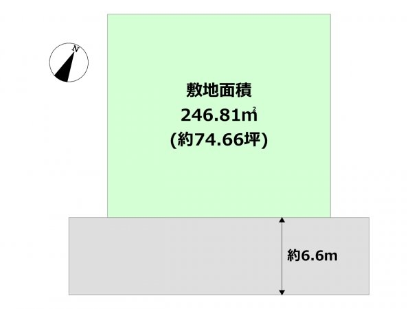 西宮市深谷町売り土地