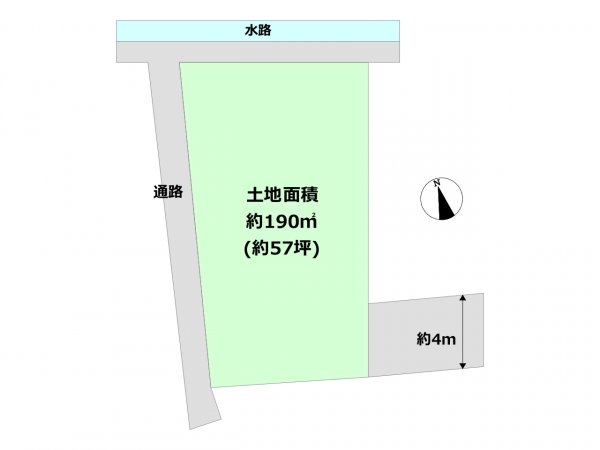 西宮市上ケ原五番町の土地