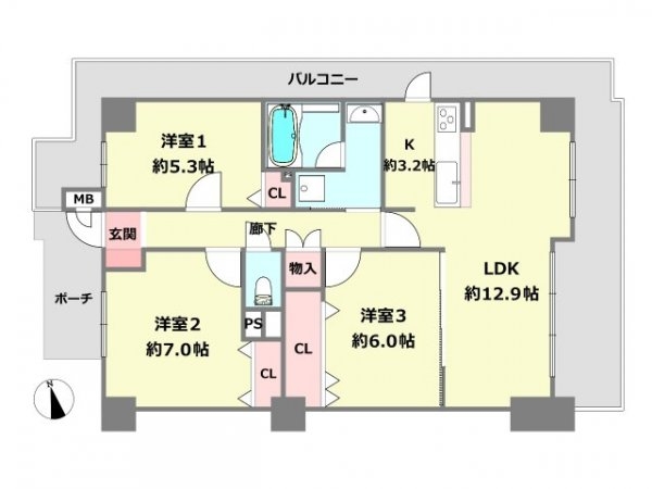 ヴェルビュ西宮門戸