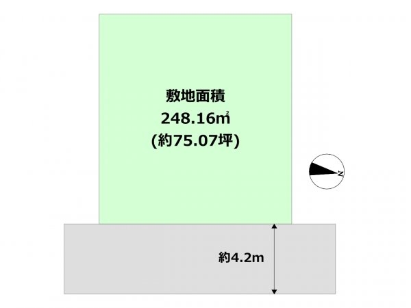 西宮市宝生ケ丘１丁目の土地
