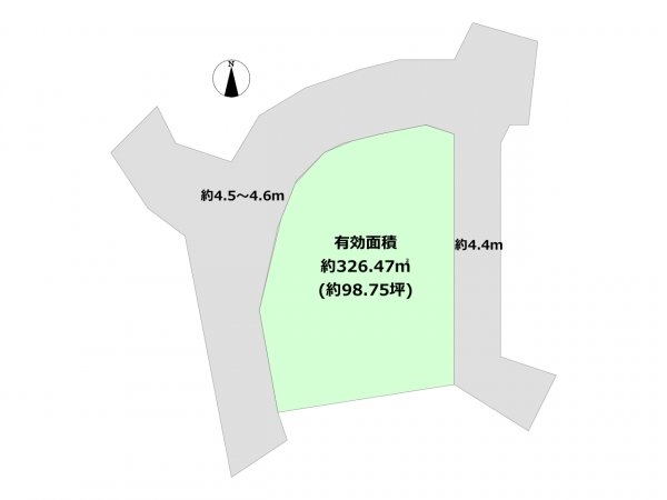 宝塚市野上６丁目売り土地