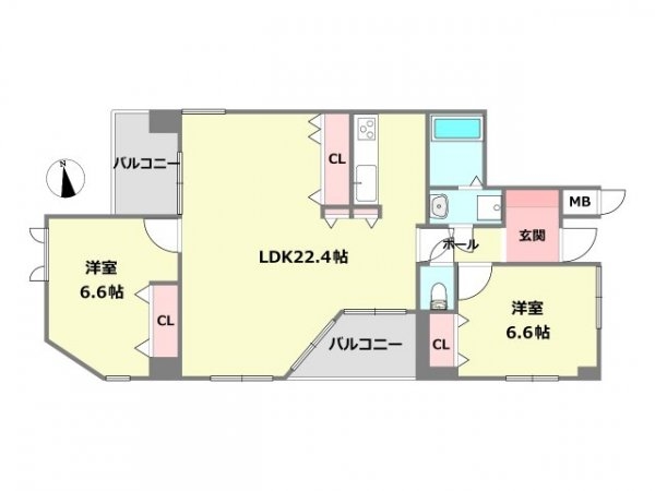 パレ・シェール苦楽園北夙川通り
