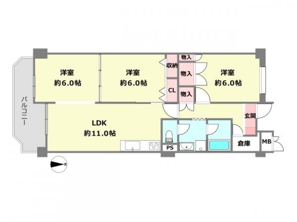 夙川ビューハイツB棟
