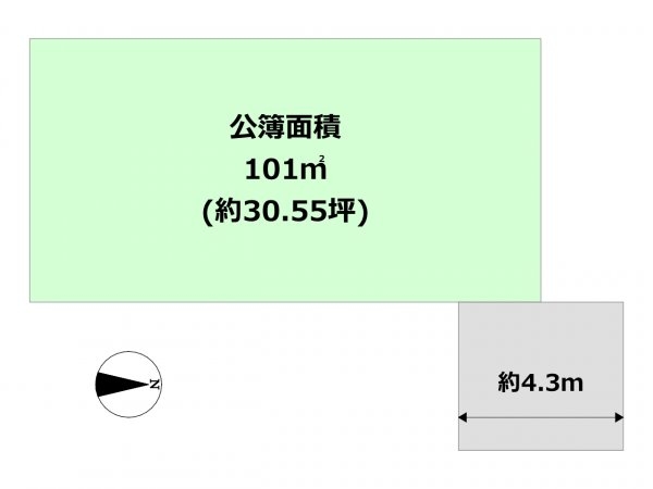 西宮市伏原町売り土地