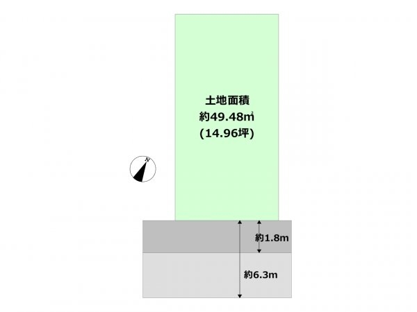 ヴィレッタの杜　芦屋市南宮町Ｂ　条件付き土地
