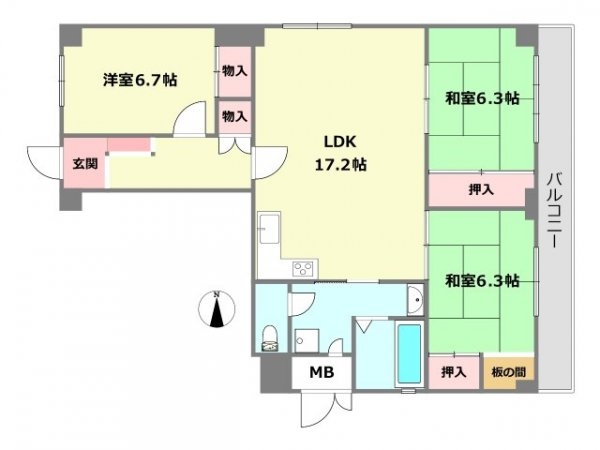 シーアイマンション第３夙川