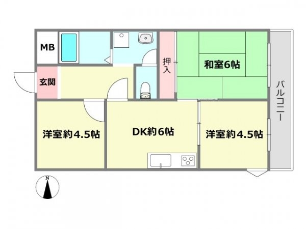 モンラヴィ青木2番館