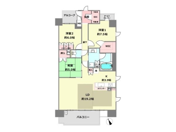 ローレルコート西宮里中町