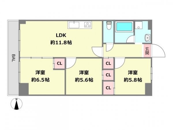 日商岩井香枦園マンション2号棟