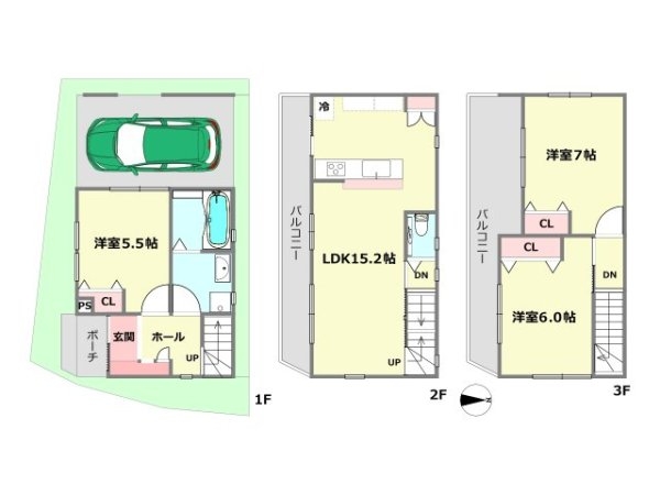 西宮市小松南町1丁目戸建　全1区画