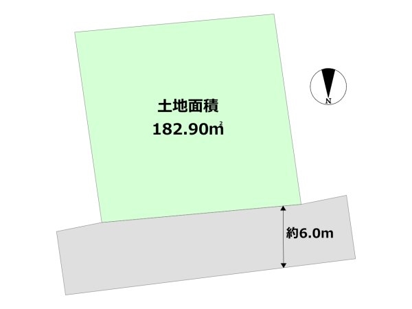 西宮市美作町の土地