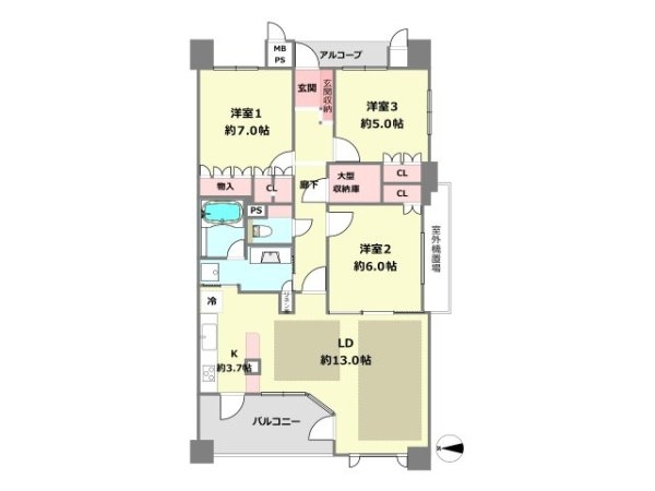 ライオンズマンション甲子園口ラルジュ弐番館