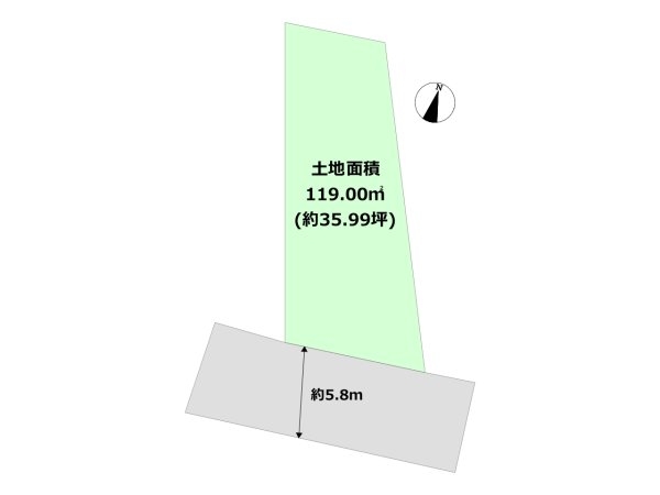 西宮市若草町２丁目売り土地