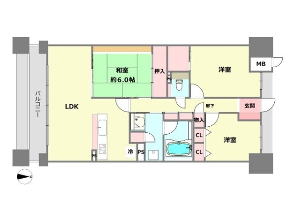 エスリード西宮甲陽園2番館エアーズ