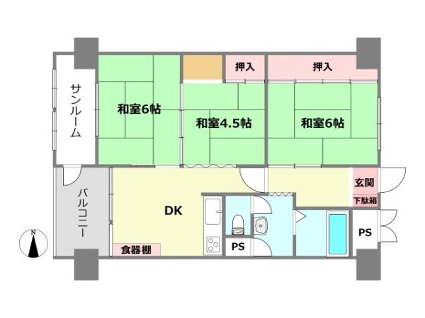 鳴尾小松住宅A棟