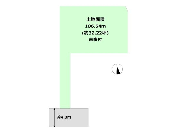 西宮市上甲子園２丁目の土地