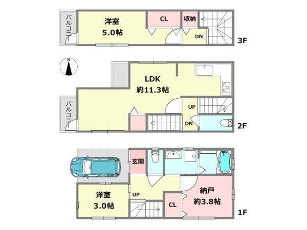 西宮市小曽根町３丁目新築一戸建て