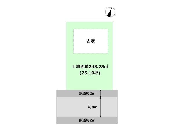 神戸市灘区鶴甲4丁目売り土地
