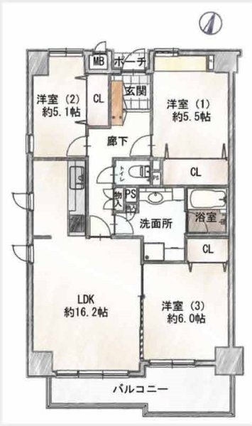 ジークレフ高羽二番館
