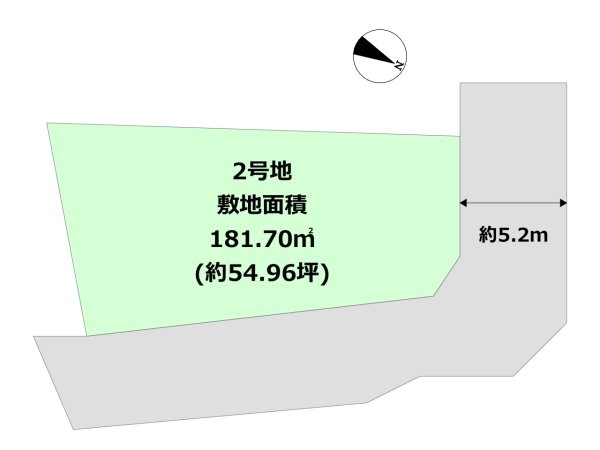 芦屋市翠ケ丘町売り土地2号地