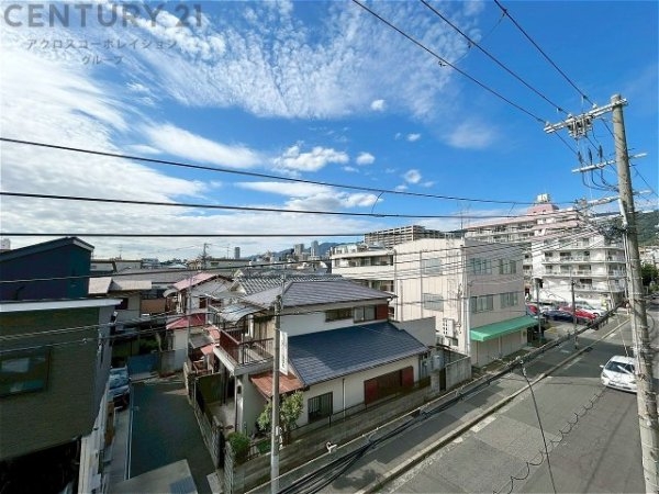 甲南青木コーポラス(現地からの眺望)