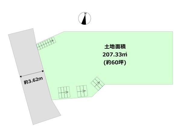 西宮市五月ケ丘売り土地