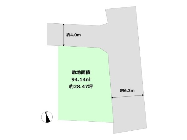 西宮市能登町売り土地