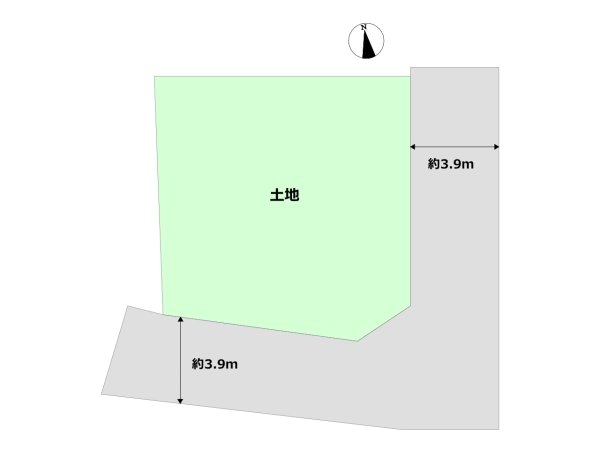西宮市段上町5丁目新築一戸建て(区画図)