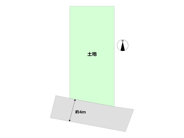 西宮市上甲東園1丁目新築一戸建て(区画図)