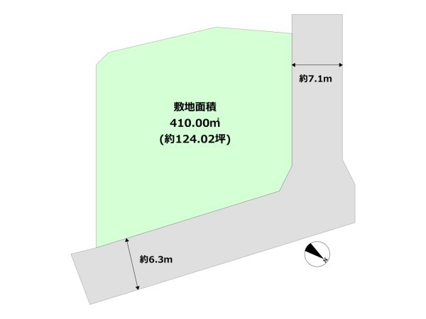 西宮市剣谷町の土地