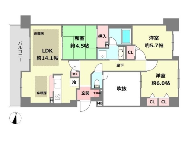 サンクタス西宮山手