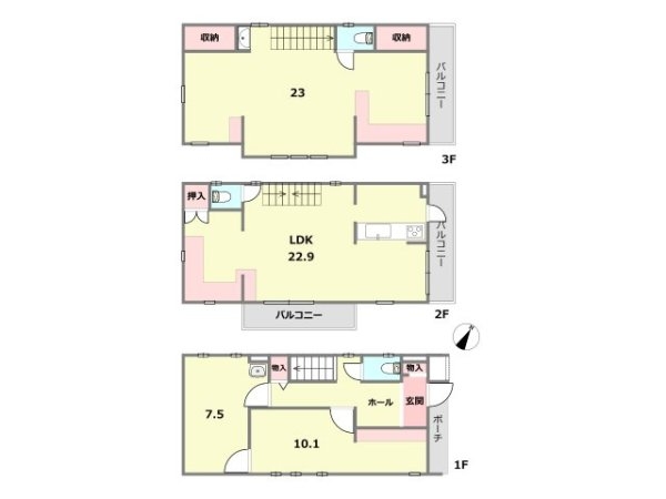 神戸市東灘区岡本４丁目の中古一戸建て