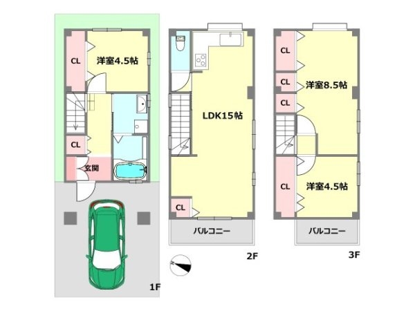 神戸市東灘区本山南町２丁目の中古一戸建て