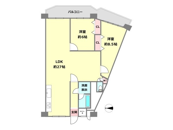 マンション住吉川