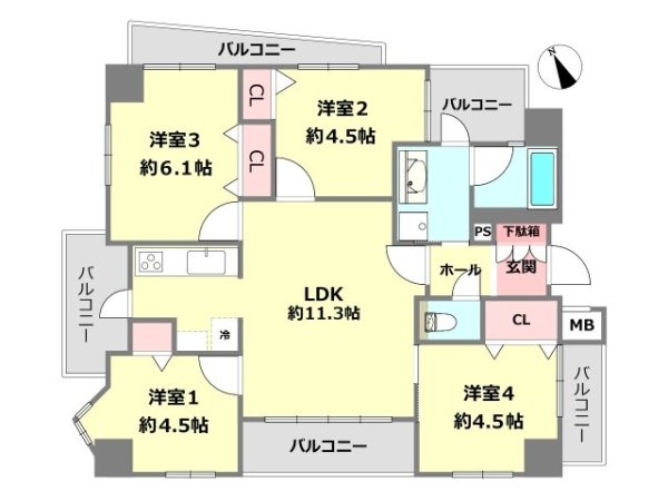 ワコーレリベルタ深江本町