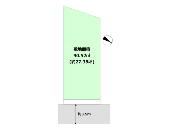神戸市灘区国玉通3丁目売り土地