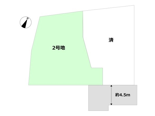 神戸市東灘区御影2丁目建築条件付き売り土地2号地
