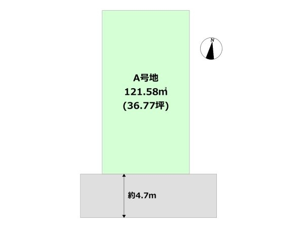 神戸市東灘区御影山手5丁目売り土地A号地