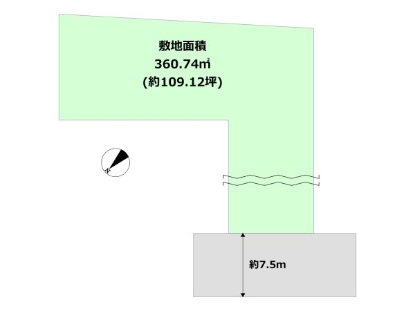 西宮市苦楽園二番町の土地