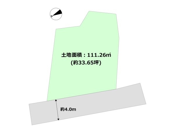 西宮市神園町の土地