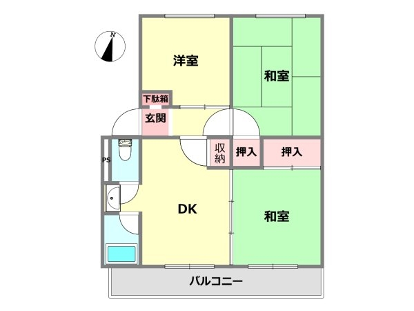 仁川リバーサイドハイツB棟