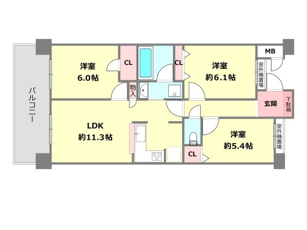 サンヴェールエルゼ甲陽園