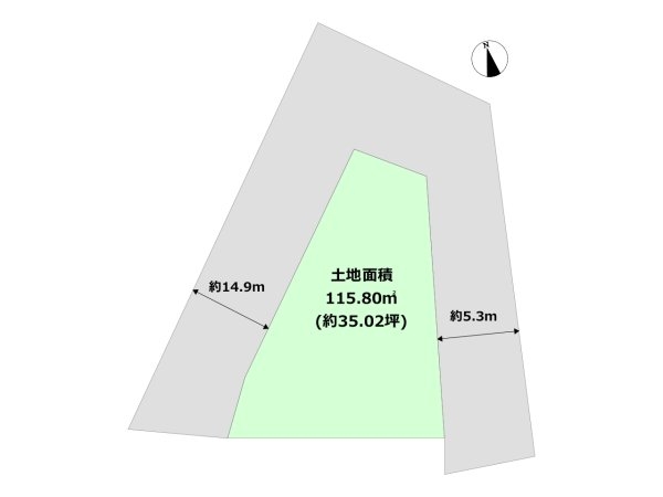 芦屋市岩園町の土地