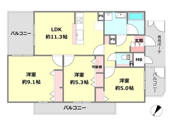 コスモ芦屋川西